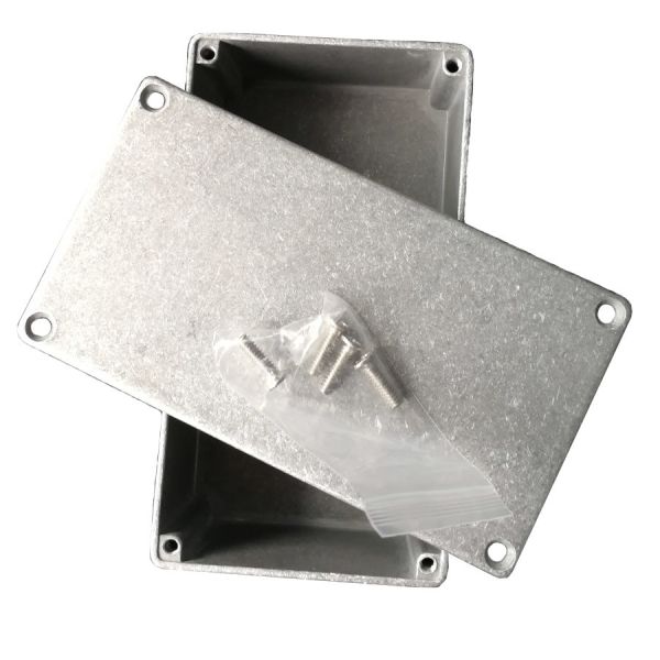 Vibration Finish Cast Aluminum Enclosure , OEM Electronic Instrument Enclosures