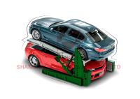 Ascenseur incliné de stationnement de voiture de plate-forme avec le système de levage direct d'opération de cylindres