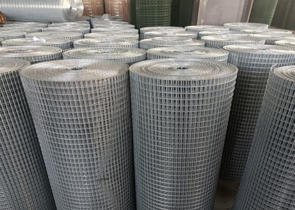 Plain Weave 2x2 Galvanized Wire Mesh Fence 30 Meters Long 1/4 Inch