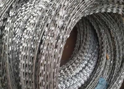Arame farpado de cerco sanfona da lâmina de 500mm