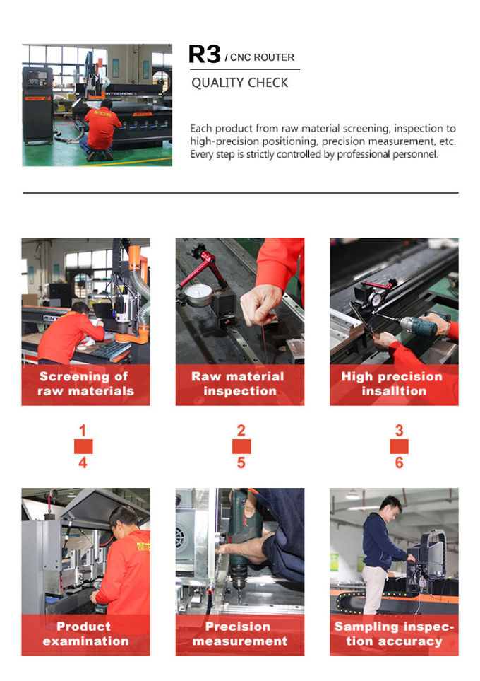 машина маршрутизатора CNC ATC 4000rpm