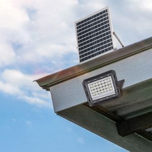 150w cinq en un perles LED panneau solaire de sécurité extérieure LED jardin de lumière d'inondation