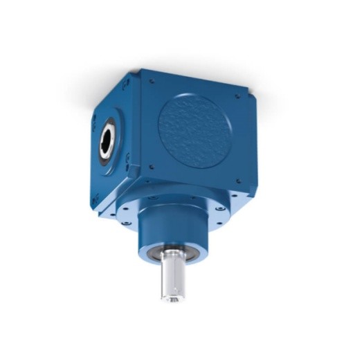 Caja de engranajes angulares cónicos en espiral serie H con eje hueco y carcasa de acero inoxidable para relación 1 a 5