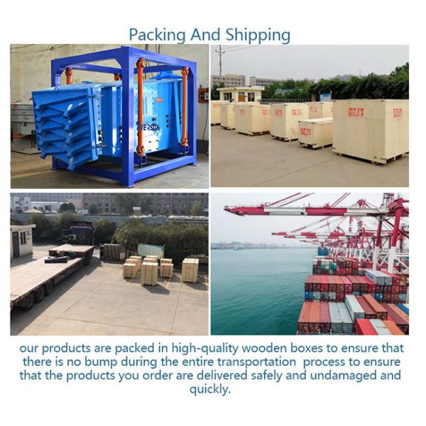 SUS304 / 316L 1 - 8 палуб Гираторная скрининг-машина Квадратная подвижная сита для мелкого песка