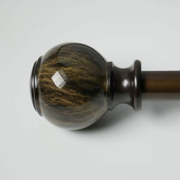 Hardware Precision Iron Industrial Style Curtain Pole