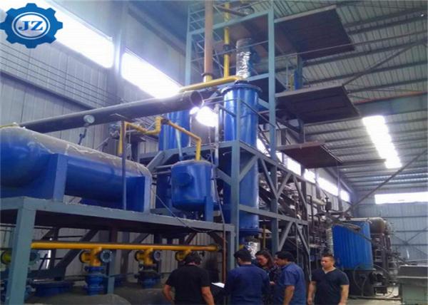 Environmental Friendly Used Engine Oil Recycling Machine / Waste Oil To Diesel Distillation Plant