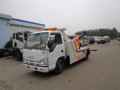 Veículo de dever da luz do caminhão de reboque do Wrecker da divisão de ISUZU 3t com o motor 98hp