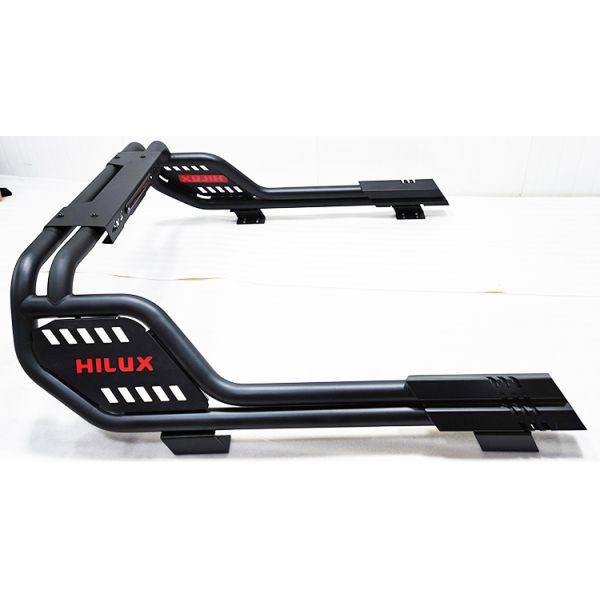 Black Steel Accessories Sports Truck Roll Bar For Hilux Revo