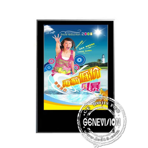 стена 17 дюймов установила доску ОБЪЯВЛЕНИЯ LCD для дисплея плаката, коэффициента сжатия 4:3