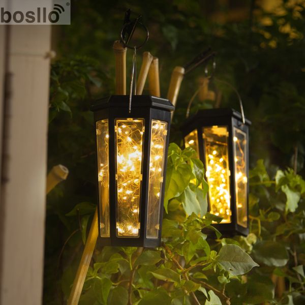 Теплый свет 3000K Солнечные садовые огни Декоративные напольные установки IP44