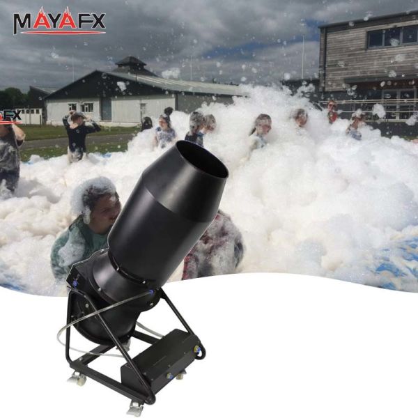450W Power Jet Foam Machine with 4-5M Spray Height and Non-Toxic Foam Fluid for Events