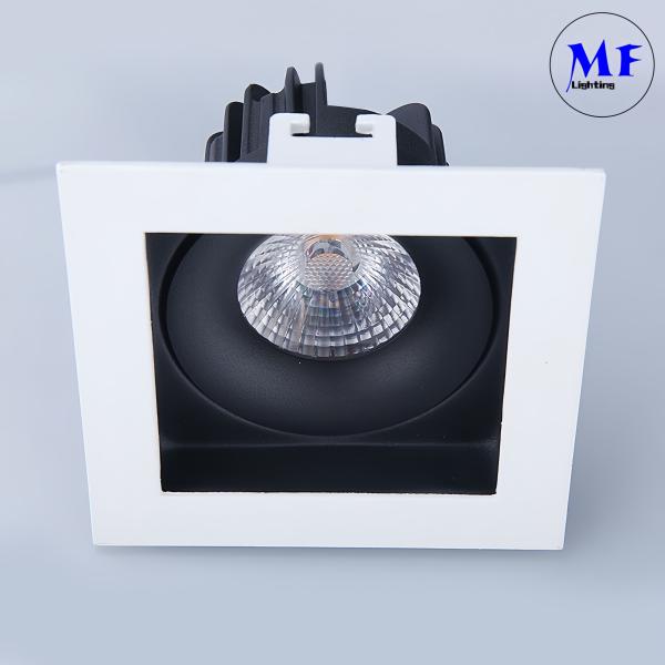 10W/7W/8W IP54 Square LED Down Light Spot Light Ceiling Down Light  Anti Glare CRI93 For Homeuage