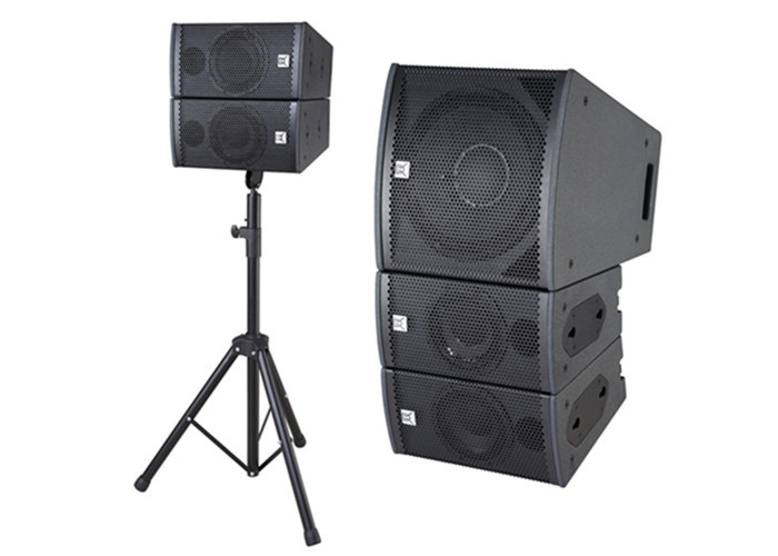 Auditorium Hall Active Line Array System , Sound System Speaker Box For Live Events