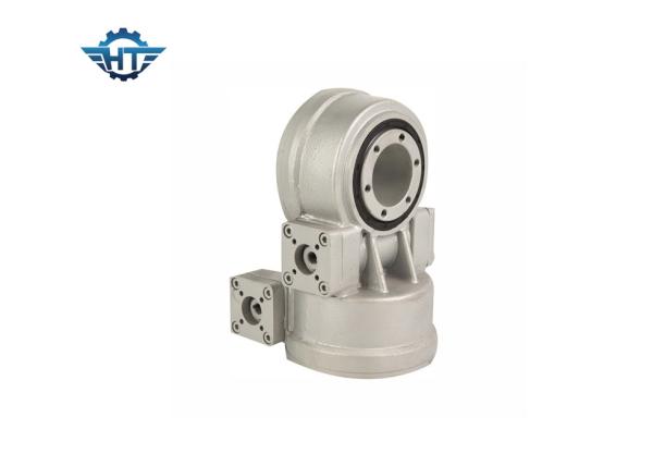 Multi Tooth Contact Dual Axis Small Slew Drive With 24V Motor For Long Life Solar Trackers