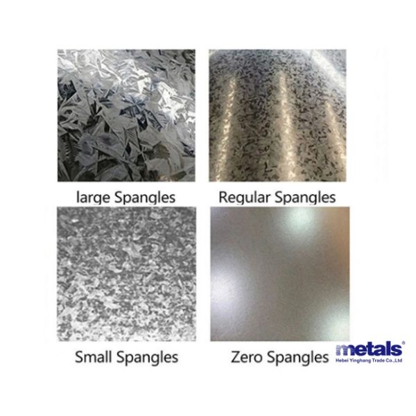 HDG Z100g Гальванизированная стальная катушка GI Стальная регулярная шпингл ASTM A653