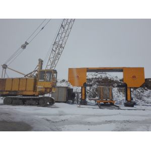 Machine Rsm-3500-18/21 de Diamond Wire Saw Block Dividing