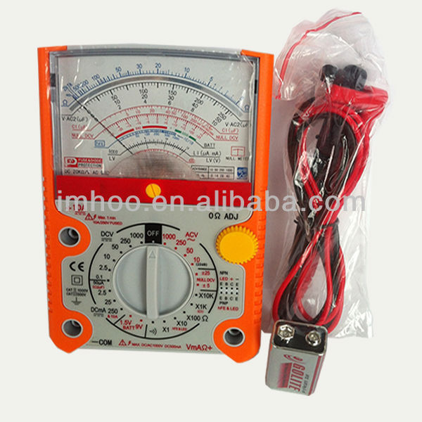 390 Series Advanced Analog Multimeter