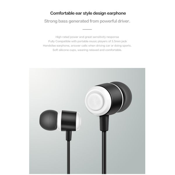 ABS PVC 3.5mm Stereo Sound Headset Microphone Earpieces