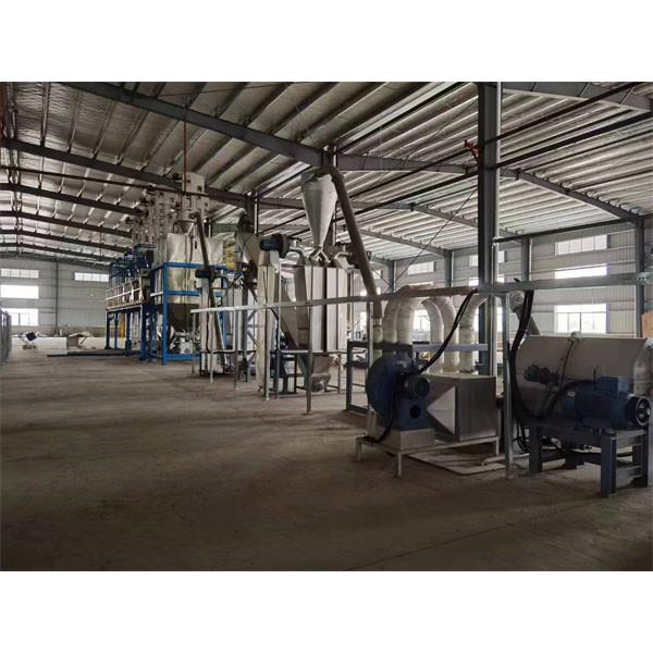 Stainless Steel PET Bottle Washing Line Zig Zag Air Classifier Customized