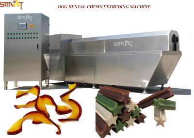 Siemens Motor Pet Treat Machine Bone Snacks Production Line