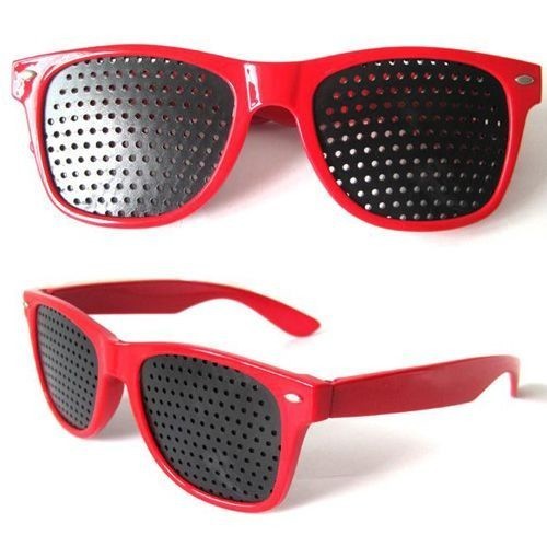 Colorful Print Pinhole Sticker Glasses Sunglasses Logo Customized