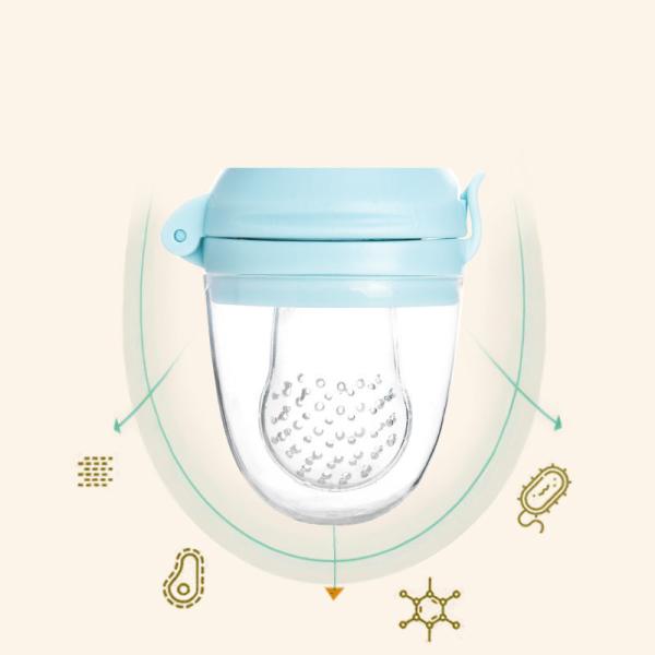 Food Grade Soft Customized Baby Feeding Silicone Pacifier  		Baby Fruit Food Feeder Pacifier