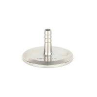 Adaptador de mangueira de pinça para indústria alimentar, adaptador de mangueira de aço inoxidável sanitário