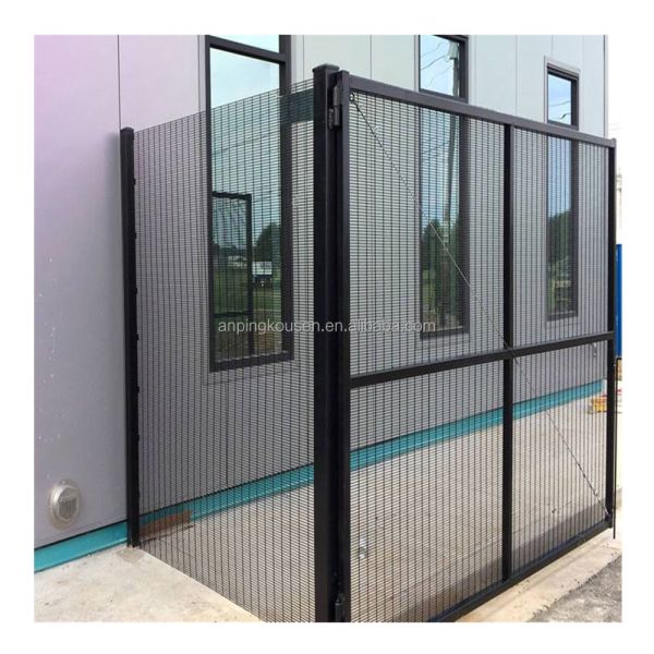 Металлический садовый забор оцинкованный и покрытый порошком 358