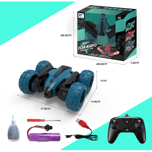 S-015 4wd 360 Degree Rotation Mini Rc Stunt Car 2.4ghz Remote Control Rc Car Electric Toy Rc Spray Roll Drift Car For Kids Gifts
