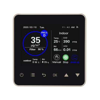Energy Saving Ventilation Smart HVAC Controller With Real Time Data Acquisition Easy Install