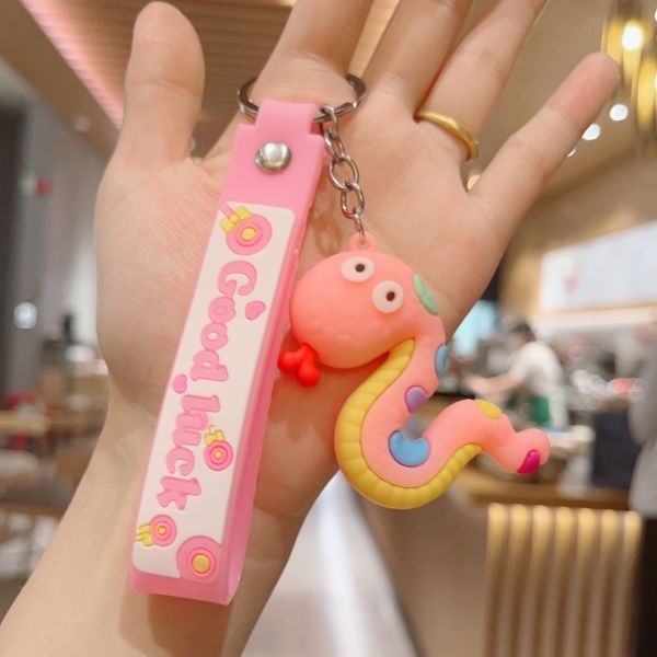 Очаровательный мультфильм Силиконовый ключик Милый Каваи Аниме Крутые ключики Для рюкзаков Космический ключик Рождественский подарок