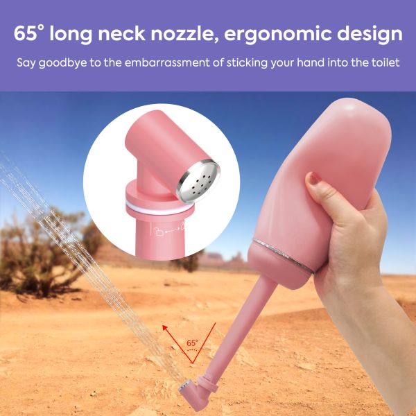 380 ml bouteille de spray portable pour bipède adaptée aux voyages pour les soins personnels / post-partum