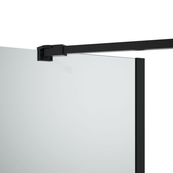 приложения ливня 700+300x1400mm профессиональные стеклянные, приложения ливня с экраном