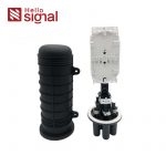 Соединение Closure-ZCSC-H024-02 7231102 черного оптического волокна горизонтальное