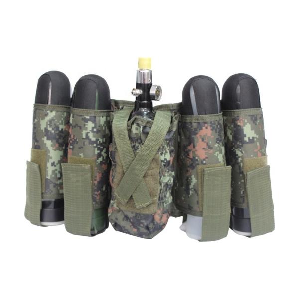 Durable Paintball Tactical Gear 4+1 Harness Pack For Camping Game Using