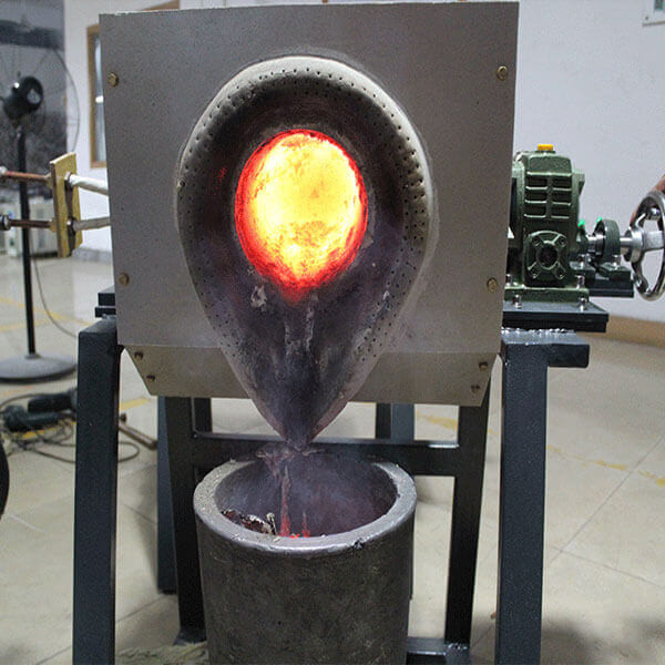 1 год бесплатная гарантия Стальная железа медь алюминий Индукционное плавление литейная печь для экономии энергии