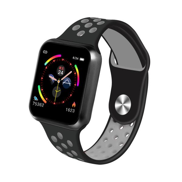 F3 NFC Android Exercise Smartwatch For Older Person 180mAh Tracker Electronic Ink Green