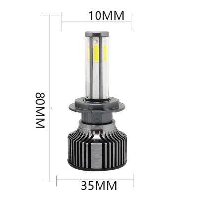 H11 H8 H4 H7 High Lumens Automotive LED Headlight 9006 Replacement