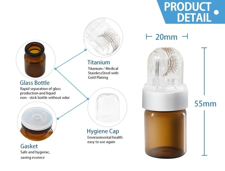 150 Needle Derma Hydra Stamp for Skin Rejuvenation and Blood Vessels Removal
