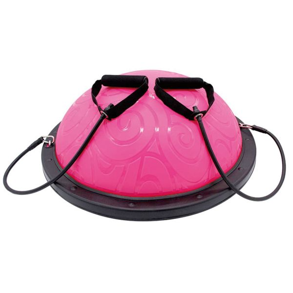 PVC ABS Yoga Massage Balls Pilates Fitness 25cm Yoga Balance Half Ball