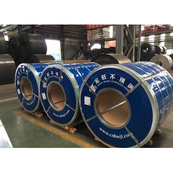 Household 201 Grade Stainless Steel Coil , Cold Rolled Stainless Steel Strip Coil