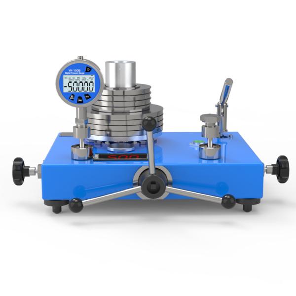 JY series Precision Pressure Gauge Calibrator Dead Weight Pressure Tester for Wholesale