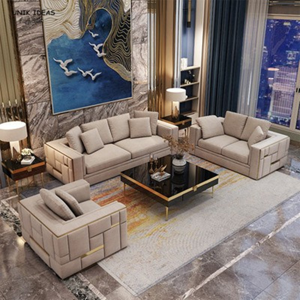 Модульное кресло на софа Seater небольших космосов 6 неподдельная кожаная секционная 3 части