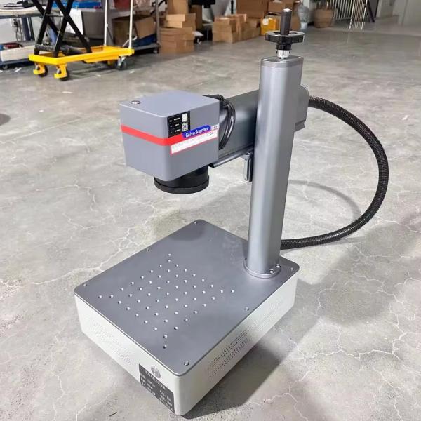 High Speed and Precision 20W 30W Mini Portable Fiber Laser Engraving Machine for Metal Plastic Pen Gold Silver Jewelry
