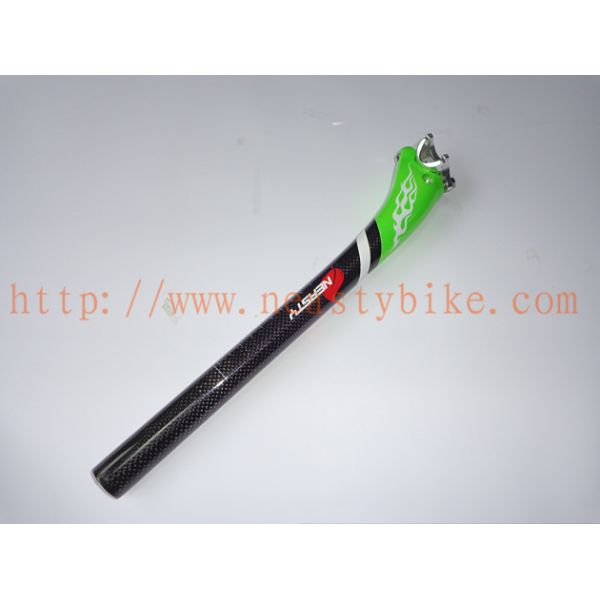 SP-NT16 Carbon fiber seatpost in green bicycle parts carbon frame parts