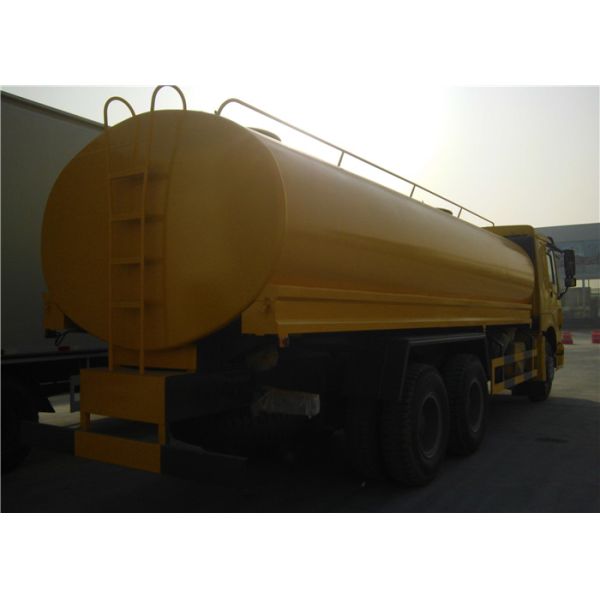 HOWO 10 Wheels 20M3 Water Transport Truck , Water Bowser Trailer 20 tons