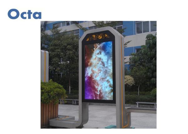 55” Indoor Digital Signage Outdoor Displays 1920 * 1080P Sunlight Viewable