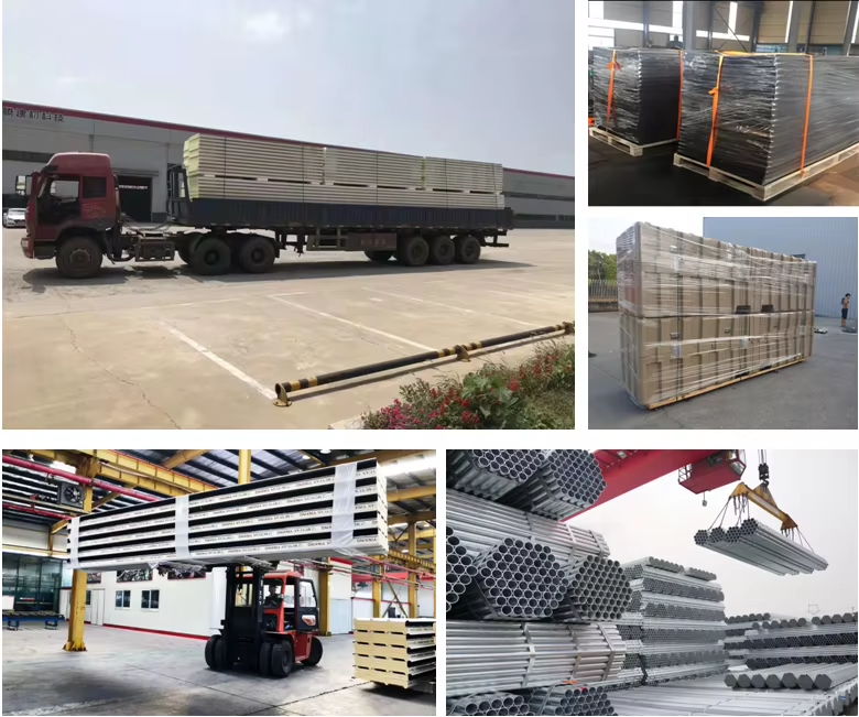 High Strength Steel Structure Hangar Construction Pre Engineered Metal Frame Hangar