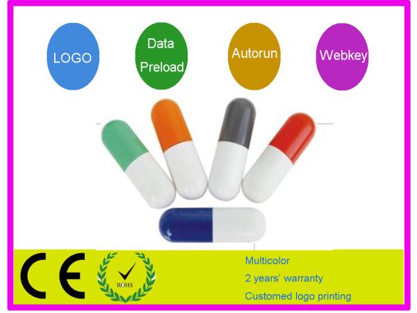Mini pulgar más pequeño de memoria USB de 1g 2g 4g 8g 16g con AT-070 de programa específico
