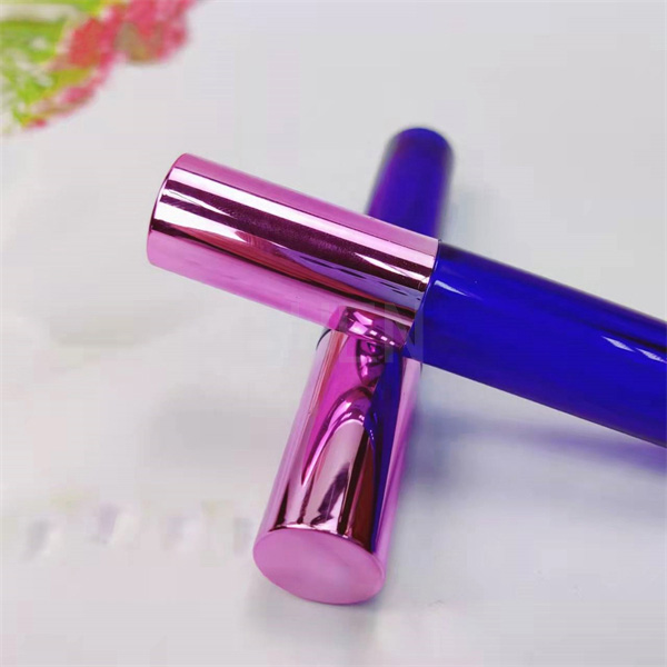 Голубая метка частного назначения Кристл трубки лоска губы прозрачной пластмассы